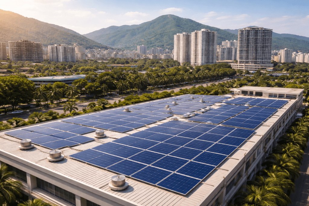 solar panel installation in kharghar