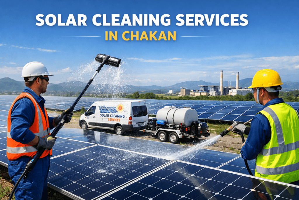 solar cleaning services in chakan